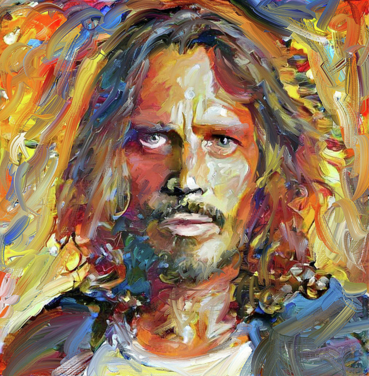 Chris Cornell tribute painting